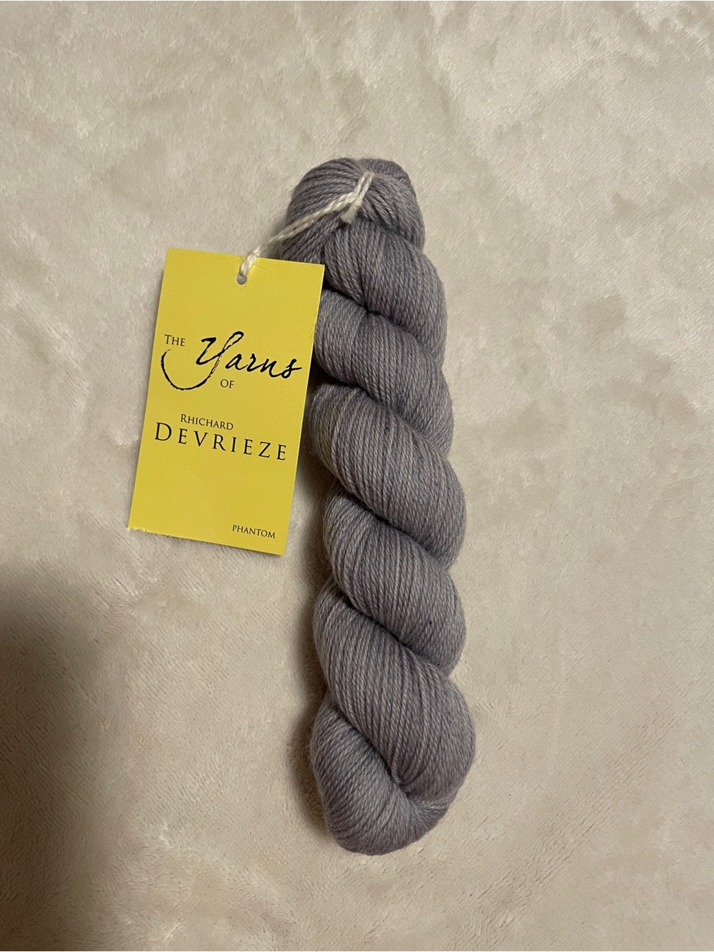 Grey yarn